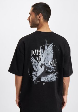 FLY  - Print T-shirt - black washed