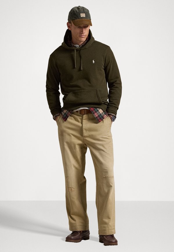 LOOPBACK HOODIE - Hoodie - dark loden4