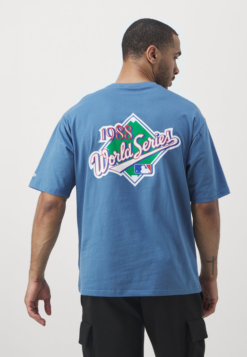 New Era MLB LOS ANGELES DODGERS WORLD SERIES TEE - Equipación de clubes - blue/white