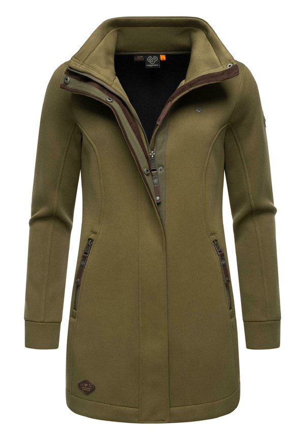 LETRICE BONDED - Kurzmantel - olive