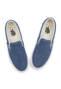Vans CLASSIC SLIP ON UNISEX  - Zapatillas - threaded denim blue white
