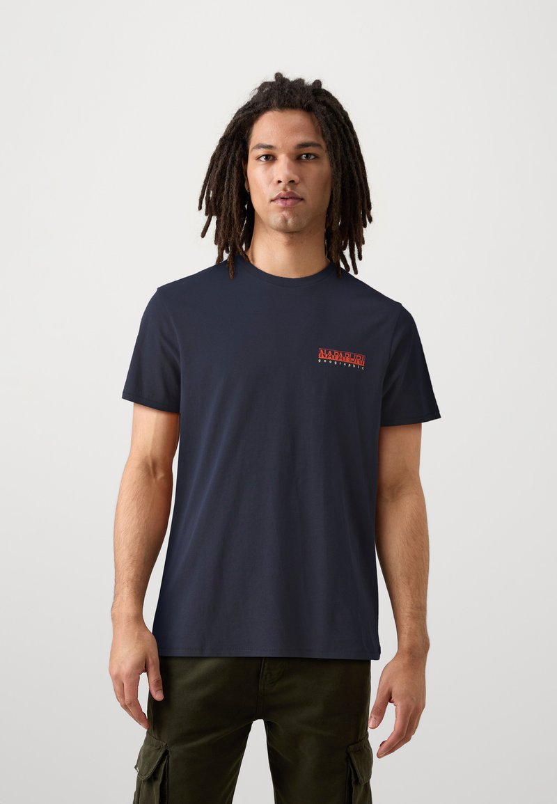 Napapijri Blue Cotton Men's Shirt