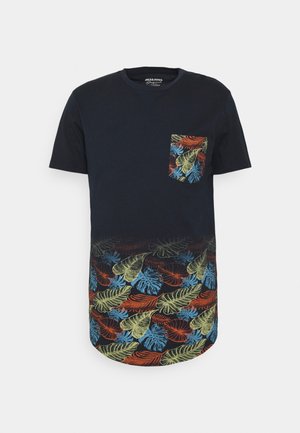 Jack & Jones, T-shirts print - dark blue