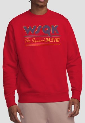 NETFLIX, STRANGER THINGS WSQK THE SQUAWK - Sweatshirt - red