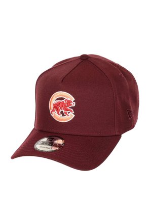 New Era CHICAGO CUBS MLB YEARS WRIGLEY FIELD SIDEPATCH COOPERSTOWN  A-FRAME SNAPBACK - Cap - weinrot