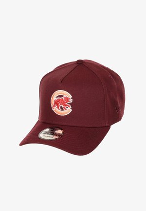 New Era CHICAGO CUBS MLB YEARS WRIGLEY FIELD SIDEPATCH COOPERSTOWN A-FRAME SNAPBACK - Cap - weinrot