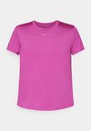 ONE CLASSIC  - Sportovní tričko - hot fuchsia/black