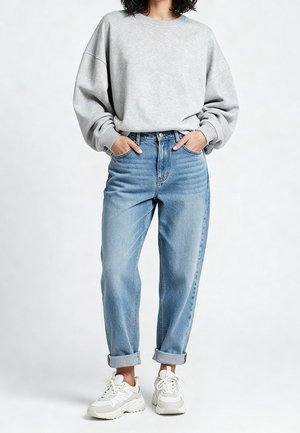 Mira Paris, Sweatshirt - mottled grey