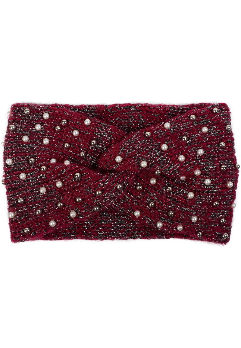 Damen Mützen | STYLEBREAKER MIT PERLEN, UN Ohrenwärmer bordeaux-rot-schwarz/bordeaux - XK43490 Damen Mützen | STYLEBREAKER MIT PERLEN, UN Ohrenwärmer bordeaux-rot-schwarz/bordeaux - XK43490