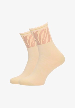 Tamaris, COMFORT ZEBRA 2ER PACK - Socken - sand