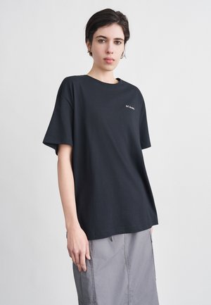 ROLLING BEND GRAPHIC TEE - Tričko s potlačou - black