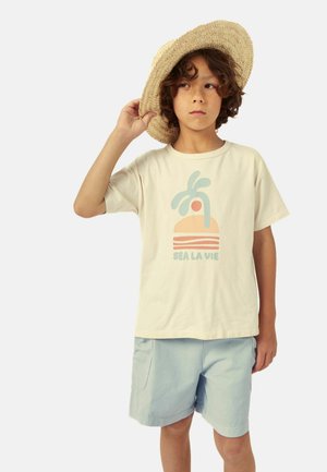 MIPOUNET SEA  - Camiseta estampada - crudo