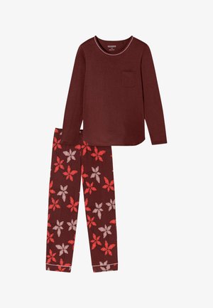 Schiesser, LANG COMFORT - Pyjama - burgund