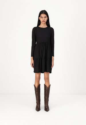 JDY JDYCARLA CATHINKA DRESS - Vestito casual - black