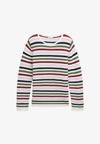 Unausgewählt, red green knit stripe design