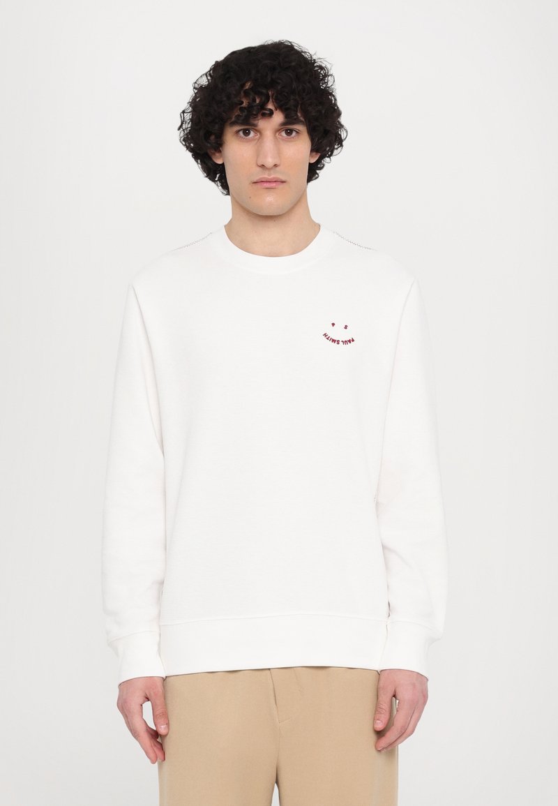 PS Paul Smith - HAPPY - Sweatshirt - off white, Agrandir