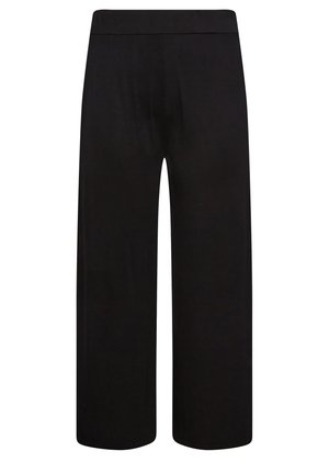Yours Clothing, WIDE  STRETCH  - Pantaloni - black