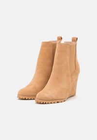 Anna Field Bottines compensées - beige