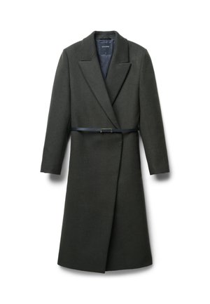 Klassischer Mantel - verde militare chiaro
