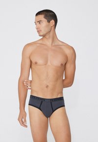 Tezenis BORDI CONTRASTO CON LOGO - Slip - Grey