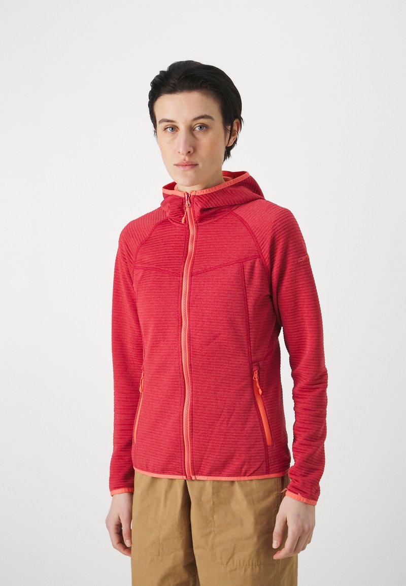 icepeak Fleecejas rood