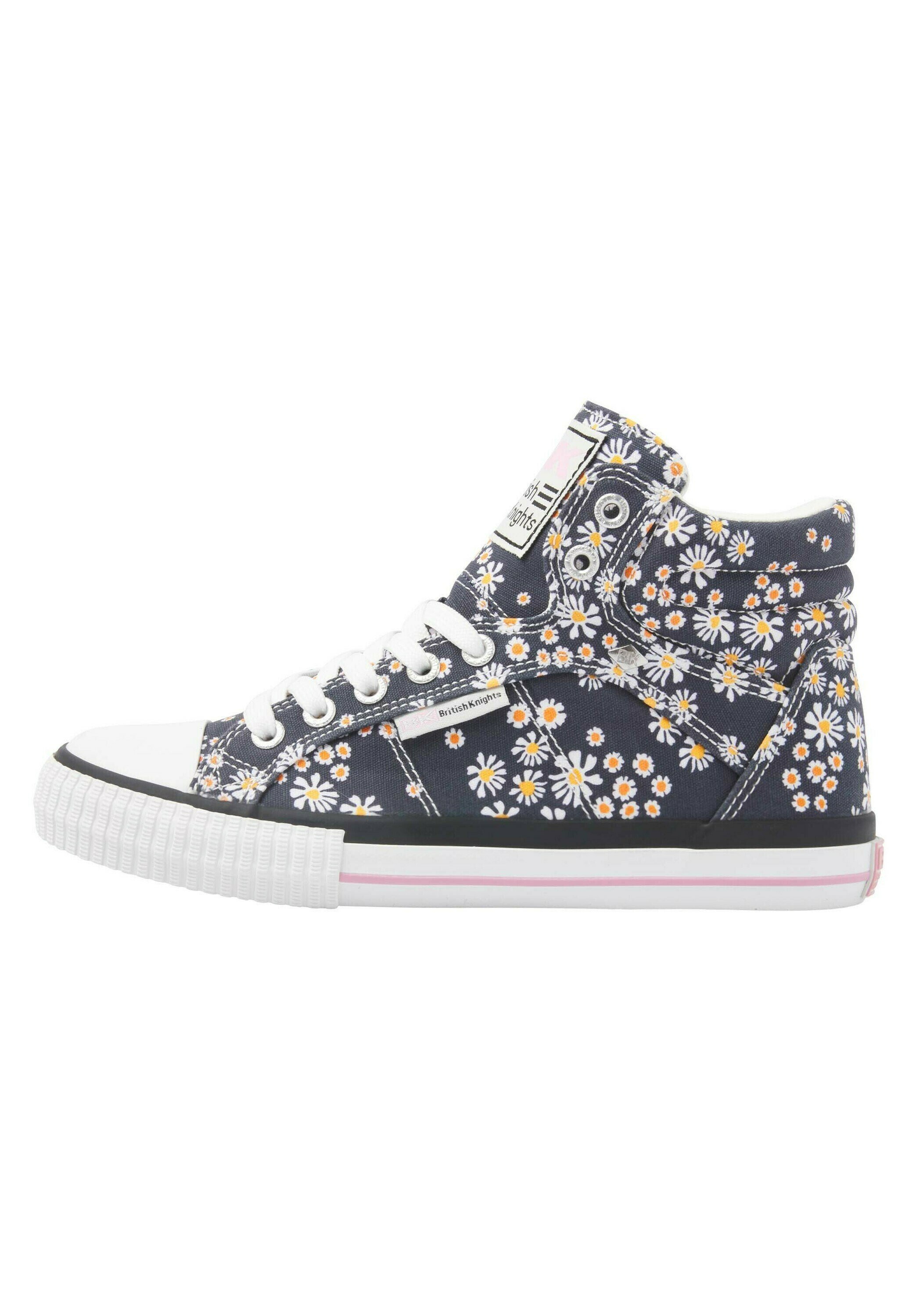 British Knights DEE - Sneakers hoog - navy daisy/donkerblauw - Zalando.nl