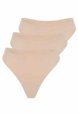 3 PACK - Perizoma - sand