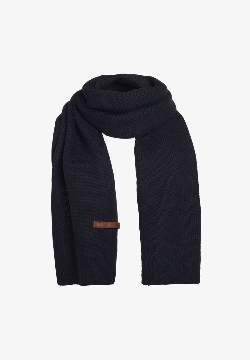Knit Factory Sjaal - navy