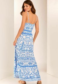 Lipsy CAMI TIERED HOLIDAY REGULAR FIT - Maxi šaty - blue