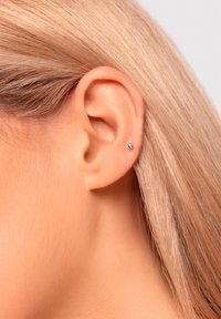 Singularu DOTS 3MM - Pendiente individual - plata color