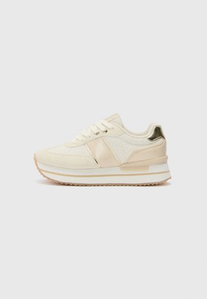 Baskets basses - white/beige/gold-coloured