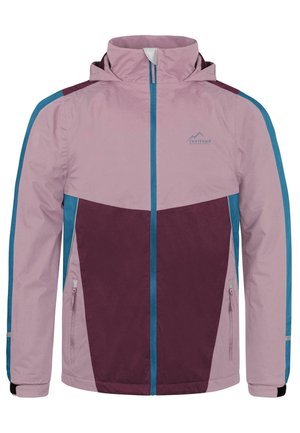 normani Outdoor Sports WASSERDICHTE ungefütterte Sommer ÜBERGANGS-REGENJACKE  - Soft shell jacket - rosa