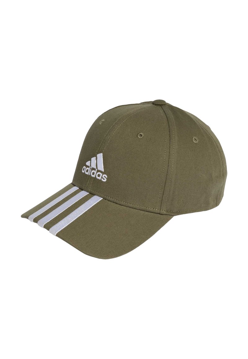 adidas Sportswear 3 STRIPES TWILL BASEBALL Cap olive strata white