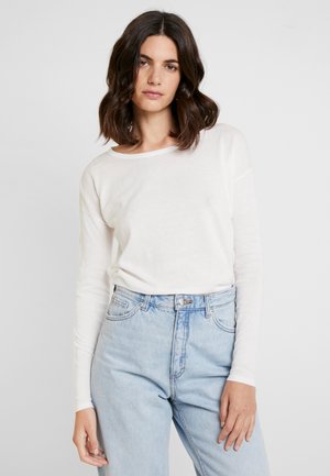 EASY LONG - Strickpullover - off white