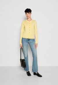 Lindex ANNA - Kardigán - light yellow