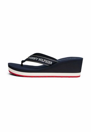 ENAMEL FLAG - Pool shoes - space blue