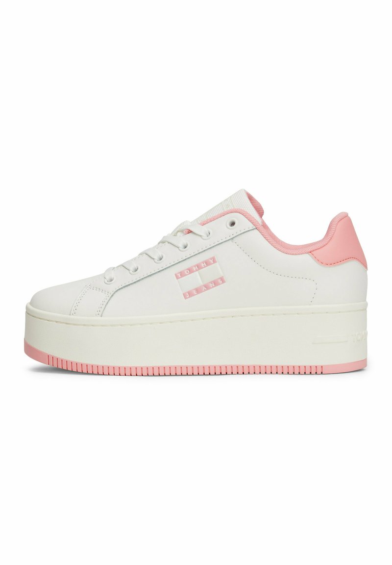 Tommy Jeans FLATFORM - Sneaker low - tickled pink