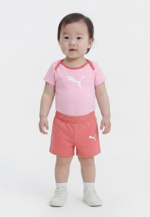 MINICATS NEWBORN UNISEX SET - Shorts - pink shimmer