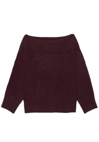 ASYMMETRIC SOFT - Maglione - dark red