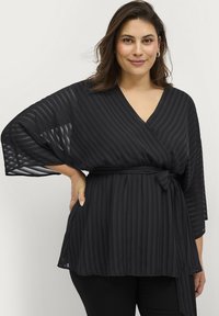 Ellos Plus collection Bluse - schwarz