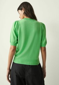 Next ROUND NECK SHORT SLEEVE REGULAR FIT - Basic póló - green