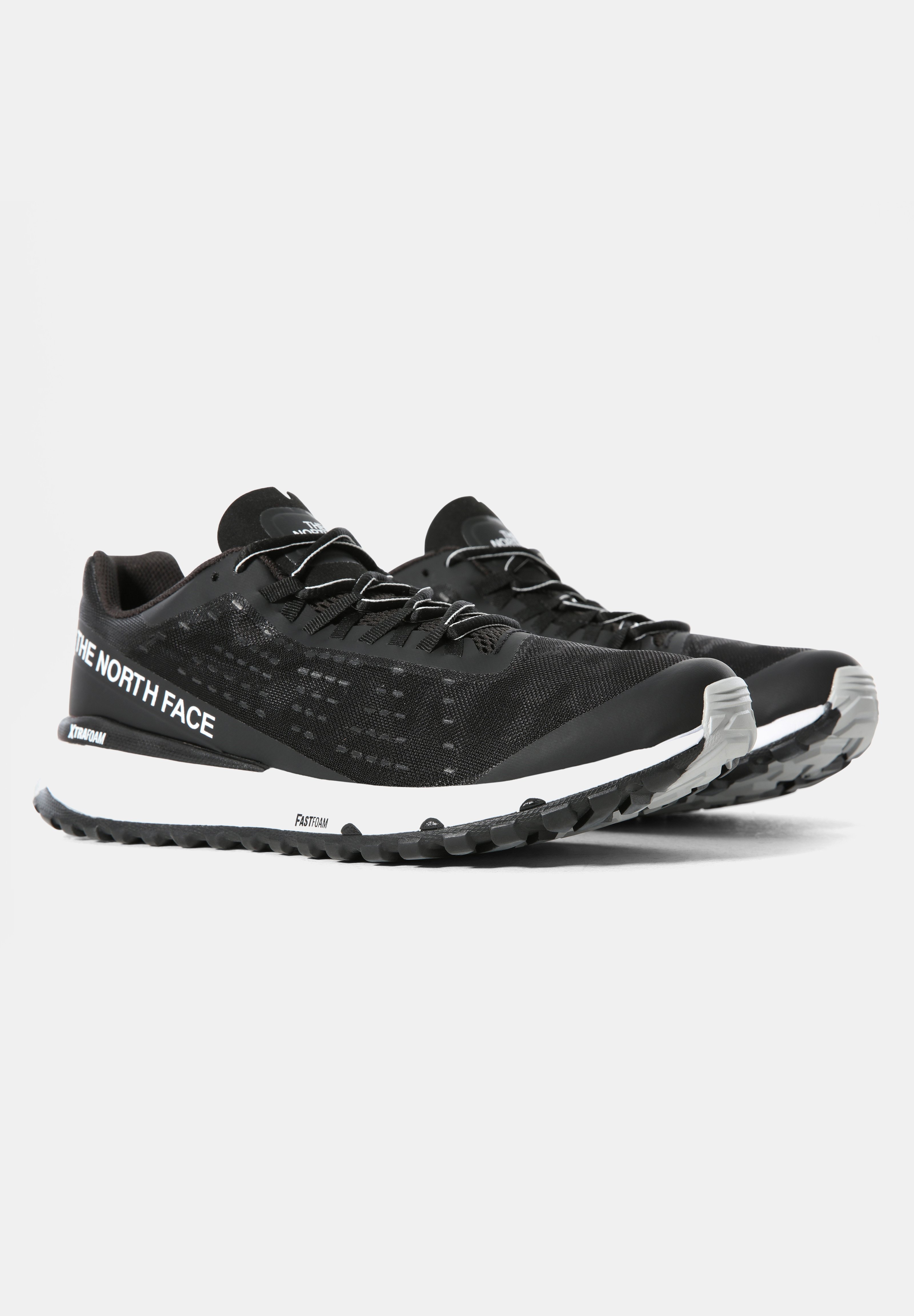 The North Face M ULTRA SWIFT - Hardloopschoenen neutraal -  black/white/Zwart - Zalando.nl
