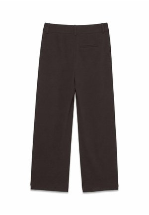 Vero Moda, TROUSERS VMZAMIRA MID WAIST TROUSERS - Pantalon classique - chocolate torte