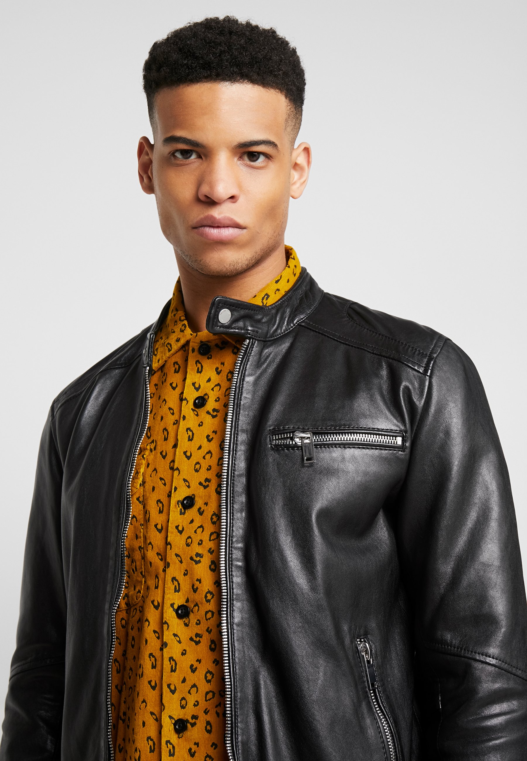 Freaky Nation LUCKY JIM Leren jas black Zalando.nl Freaky Nation LUCKY JIM Leren jas cypriss Zalando.nl