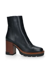 Manfield Botines de tacón - black