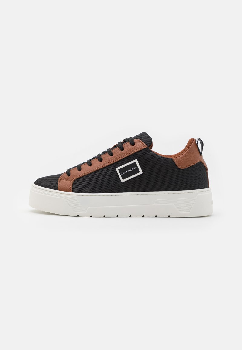 Antony Morato METAL BOLD - Tenisice - nut/black