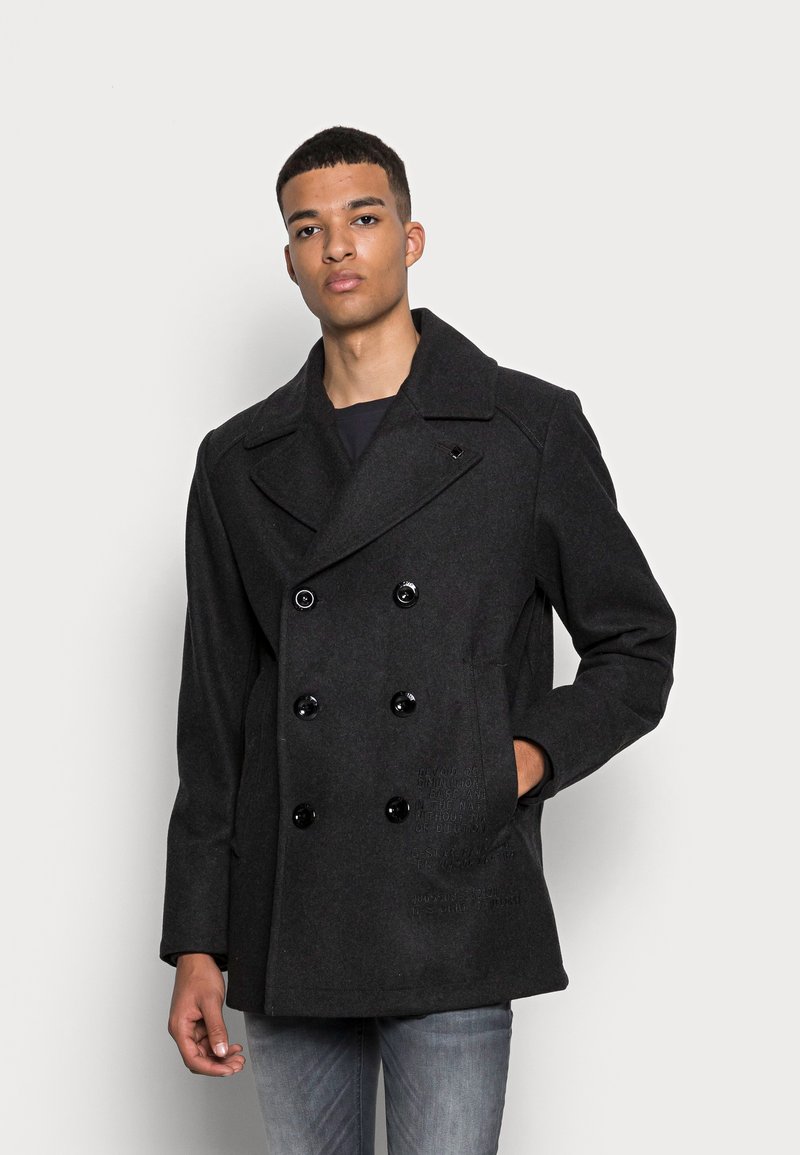 G-STAR PEACOAT - Casaco clássico - shadow
