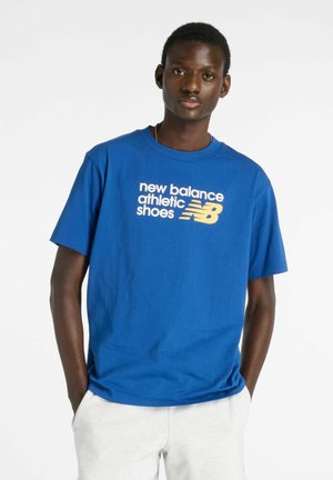 T-shirt med print - galaxy blue