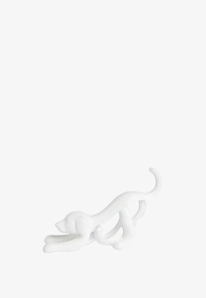 Next, ABSTRACT RIBBON DOG ORNAMENT UNISEX - Deko - white