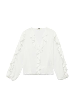 Koton, RUFFLE - Blouse - beige